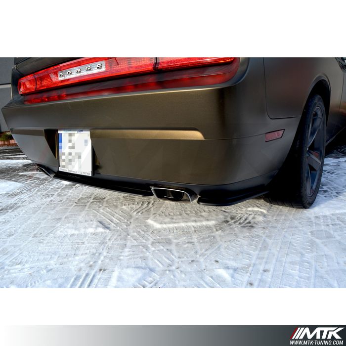 KEWISAUTO Bavettes garde-boue pour Dodge Challenger 2015-2023, kit de garde-boue avant et arrière en mousse lourde pour Dodge Challenger 2015-2023 (4 pièces, sans ailes élargies