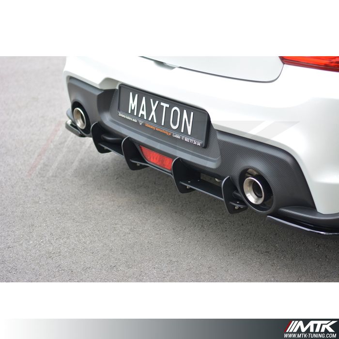 Lame Bas De Coffre Arrière Maxton Design Pour Suzuki Swift 6 Sport - Noir Brillant - Neuf