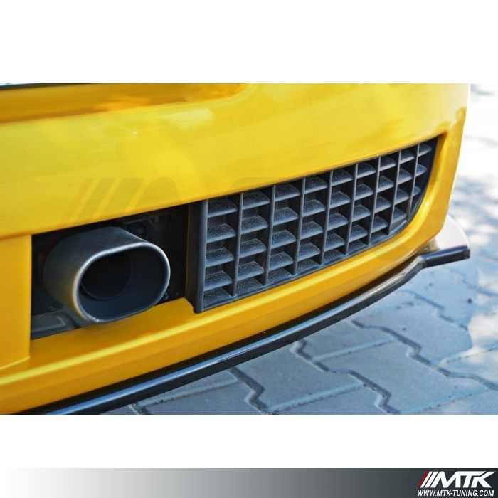 Lame De Pare-chocs Arrière Maxton Design Pour Renault Megane IV RS - Noir Brillant, Neuve