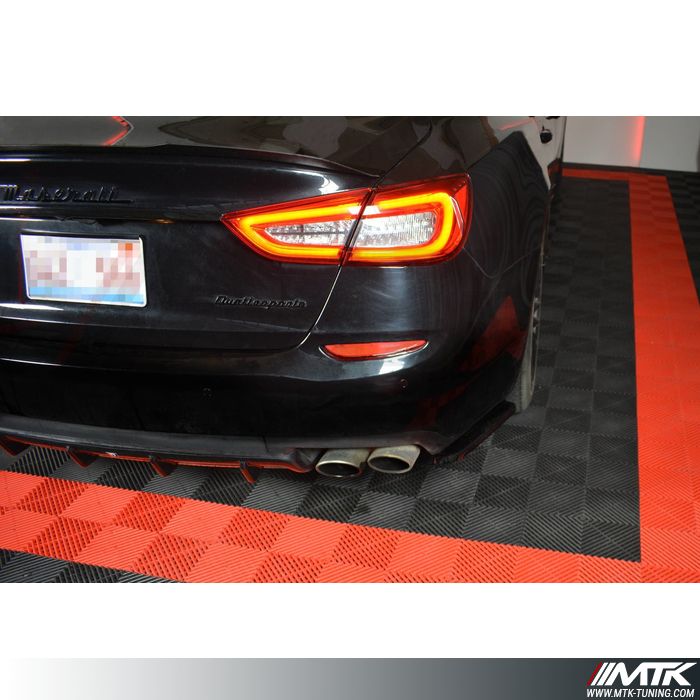 Splitters arriere Maxton pour Maserati Quattroporte Phase 1 2013-2016 ...