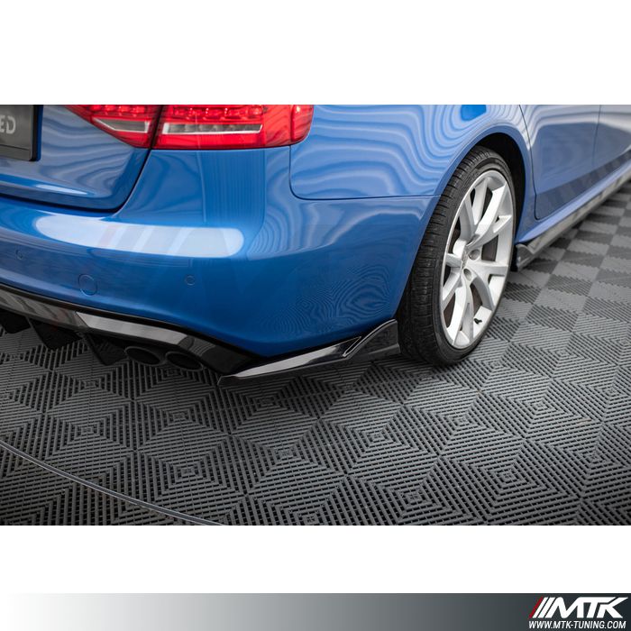 Aileron Arrière Maxton Design Pour Audi RS4 B8 - Street Pro - Noir
