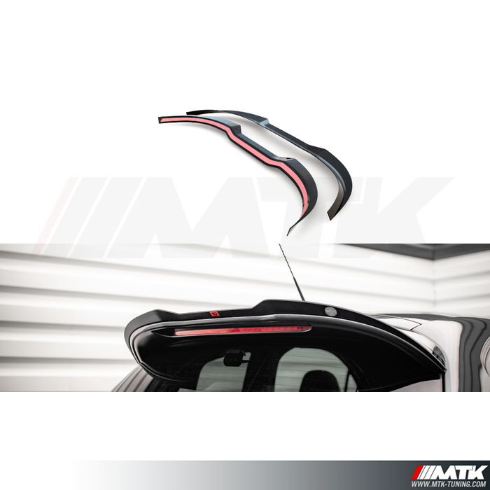 Aileron Arrière Voiture Spoiler Pour Peugeot 107 108 206 207 208 - Tuning ABS Fibre Carbone