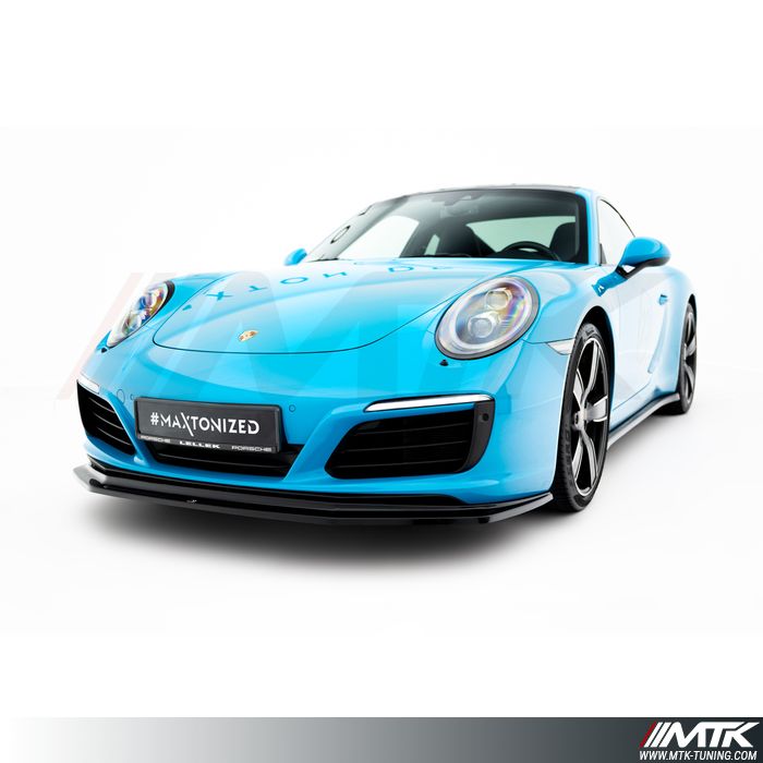 Lame avant Maxton V2 Porsche 911 Carrera 991