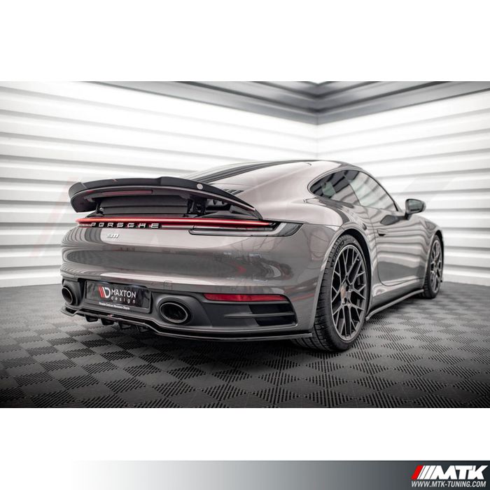 Spoiler Diffuseur Arrière En Fibre De Carbone Pour Porsche Cayenne 2011-2019 – Style Sport, Aérodynamique Améliorée