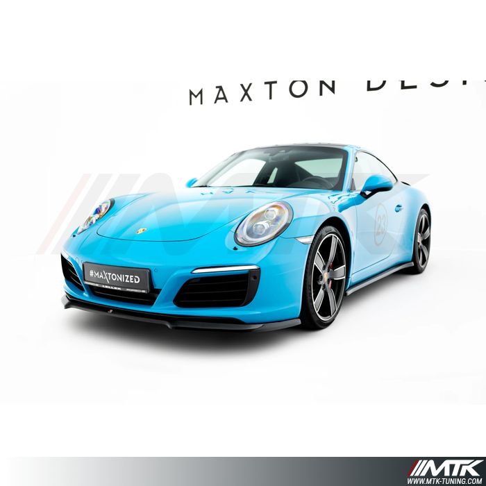 Lame avant Maxton V2 Porsche 911 Carrera 991