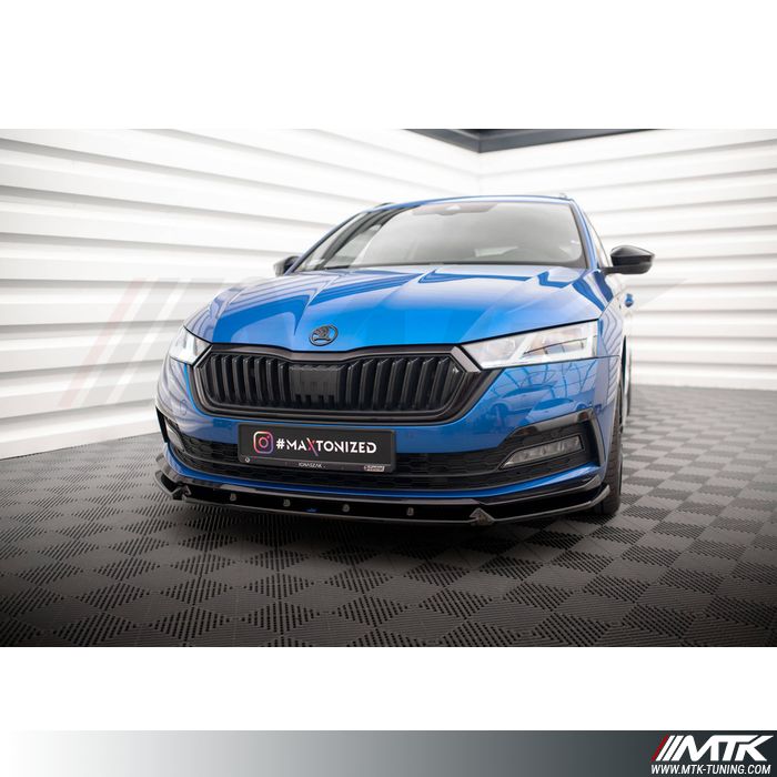 Lame avant Maxton V1 Skoda Octavia 4 Sportline