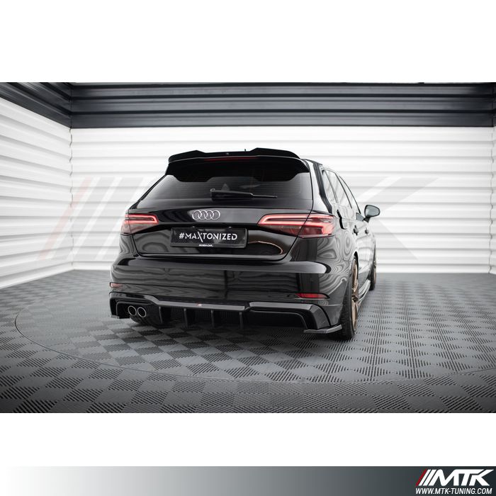 Diffuseur pare choc arriere RIEGER - AKRAPOVIC - MAXTON Design Auto ...