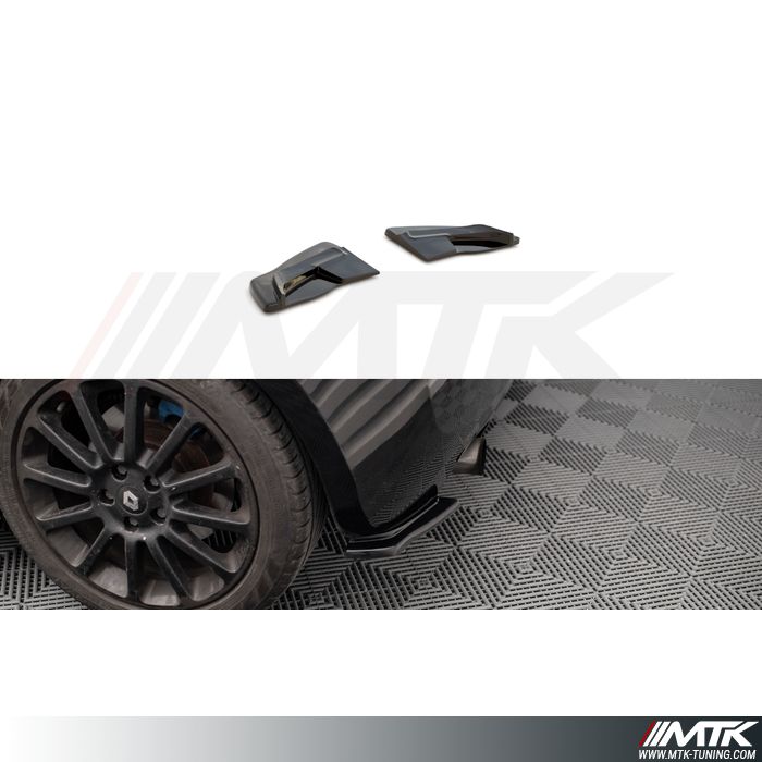 Diffuseurs lateraux arriere Maxton Renault Clio III RS