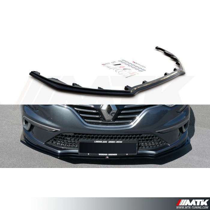 Lame avant Maxton Renault Megane 4 GT Phase 1 2015-2020