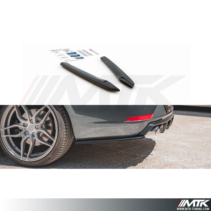 Diffuseurs lateraux arriere Maxton V2 Seat Leon Cupra Mk3Phase 2 Sportstourer