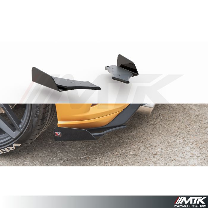 Diffuseurs lateraux arriere Maxton avec Flaps Ford Focus ST Mk4