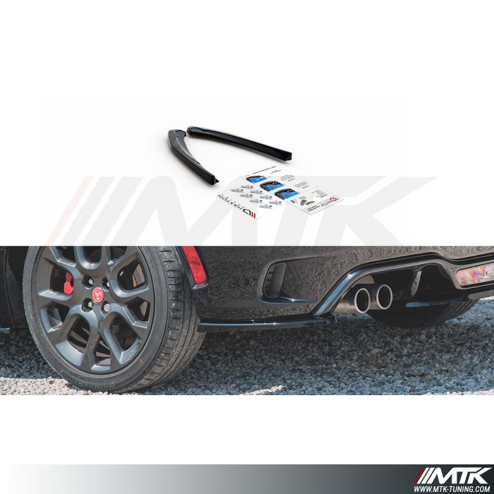 Diffuseurs lateraux arriere Maxton Fiat 124 Spider Abarth