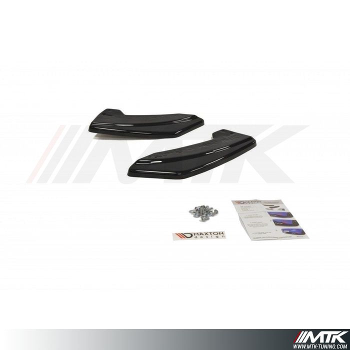 Diffuseurs lateraux arriere Maxton Mazda 3 MK2 MPS