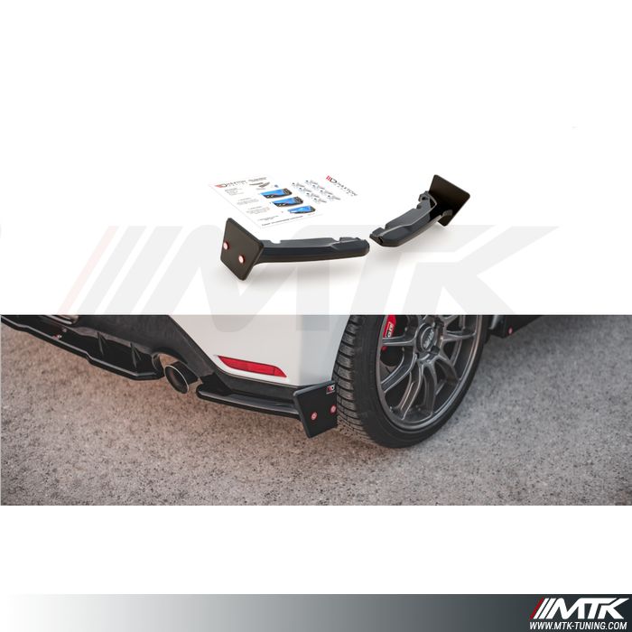 Diffuseurs lateraux arriere Maxton V2 avec Flaps Toyota GR Yaris Mk4