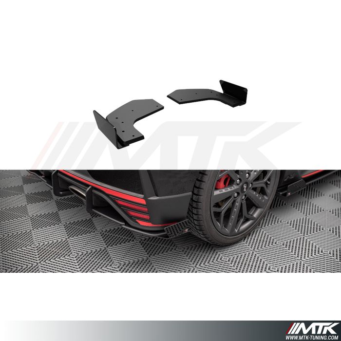 Diffuseurs lateraux arriere Maxton Pro avec Flaps Hyundai I20 N Mk3