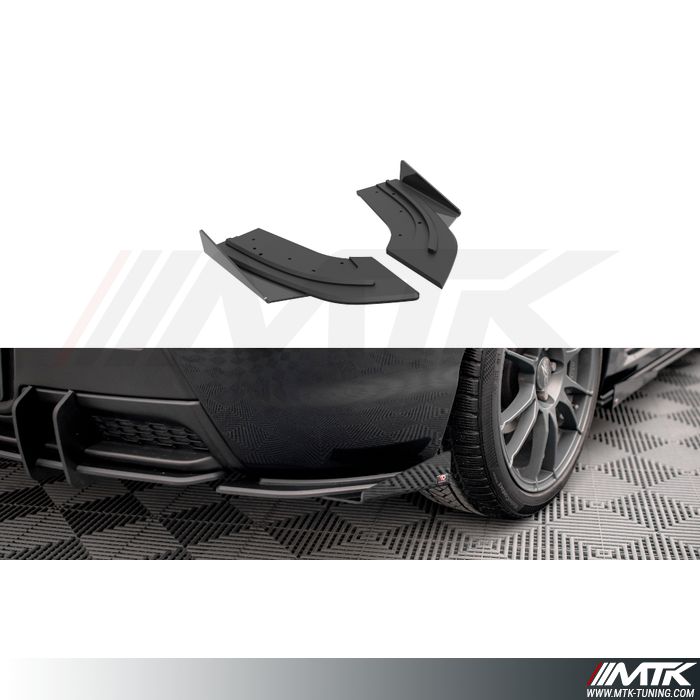 Diffuseurs lateraux arriere Maxton Street Pro avec Flaps Mazda 3 MPS Mk1