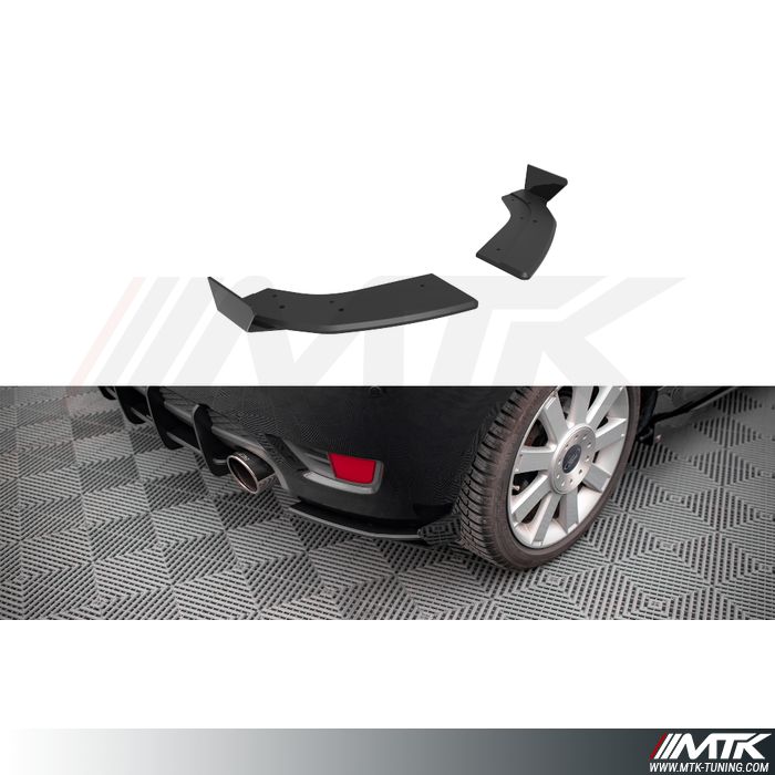 Diffuseurs lateraux arriere Maxton Street Pro avec Flaps Ford Fiesta ST Mk6