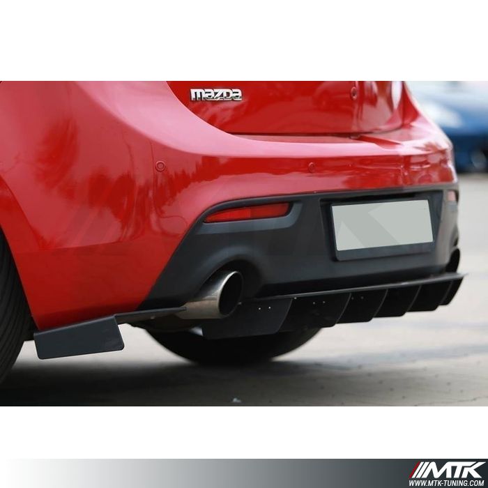 Diffuseurs lateraux arriere Maxton Mazda 3 MK2 MPS