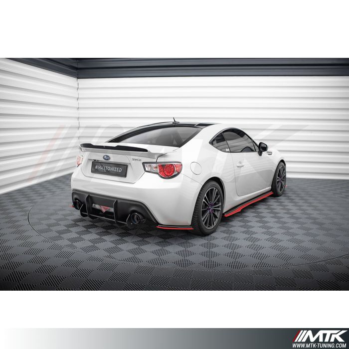 Diffuseurs lateraux arriere Maxton V2 Subaru BRZ Phase 2