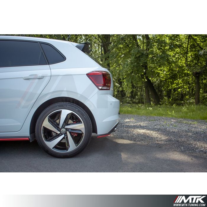 Diffuseurs lateraux arriere Maxton VW Polo MK6 GTI