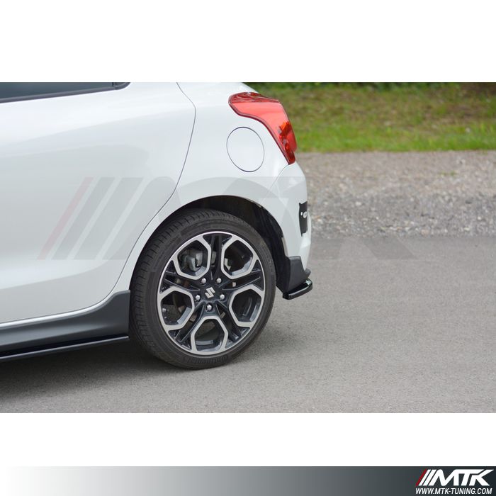 Déflecteurs Latéraux ClimAir Master Noir Pour Suzuki Swift VI 2023+ - Portes Arrière - Améliore Ventilation Et Protège De La Pluie - 6