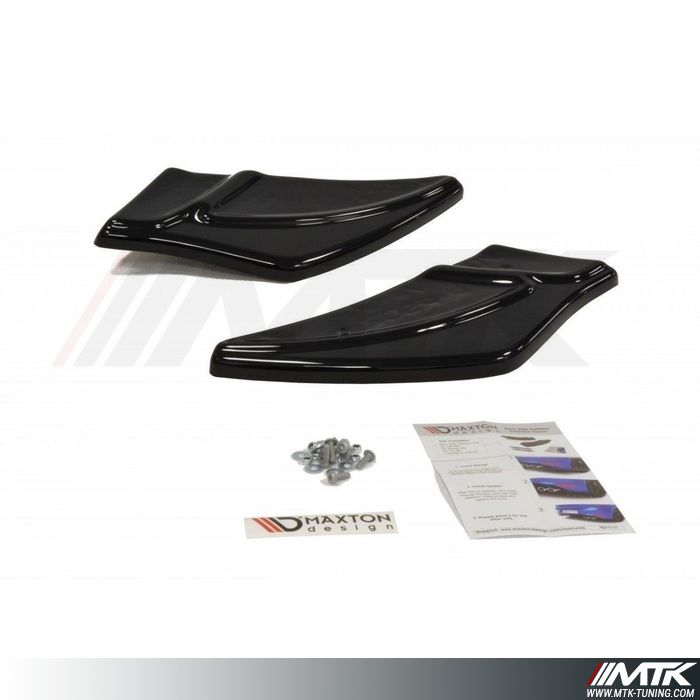 Diffuseurs lateraux arriere Maxton V2 VW Golf VII R