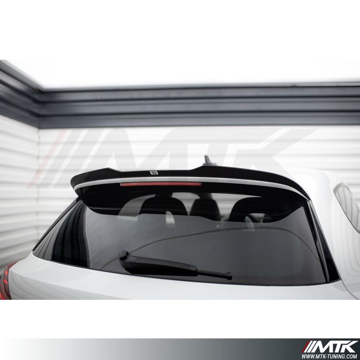 Becquet/spoiler Avant Pour Volkswagen Scirocco - ABS Noir Brillant, Neuf, Modèle VW010