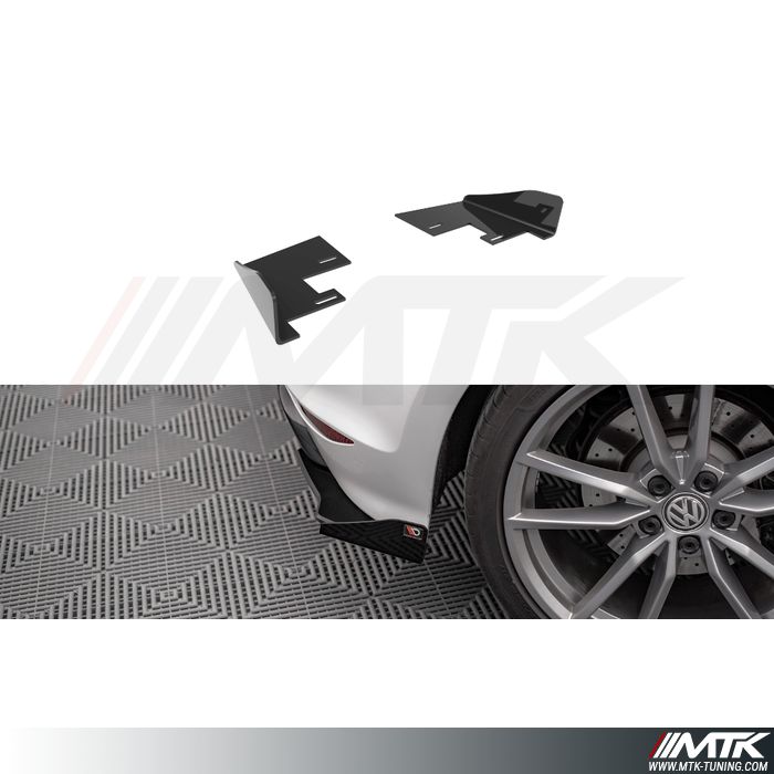 Diffuseurs lateraux arriere Maxton VW Golf VII R