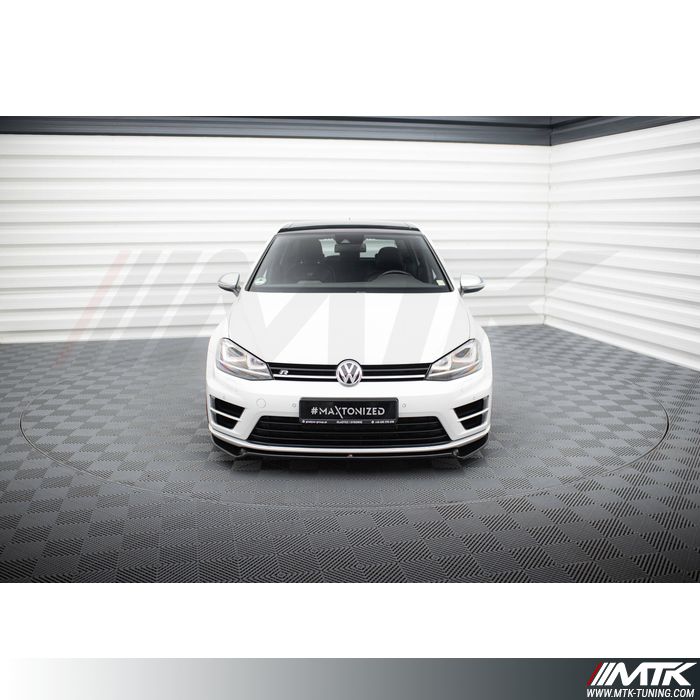Lame avant Maxton V2 Volkswagen Golf 7 R Phase 1 2012 -2016