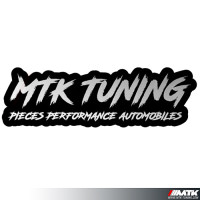 Sticker brillant et miroir - MTK TUNING Brutal