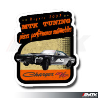 Sticker brillant - Dodge Charger VINTAGE