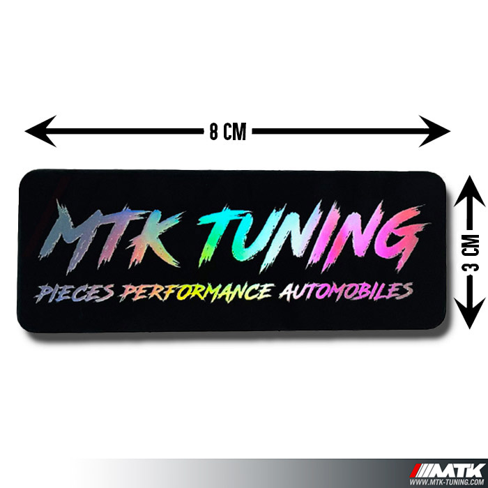 Sticker holographique - MTK Tuning Brutal