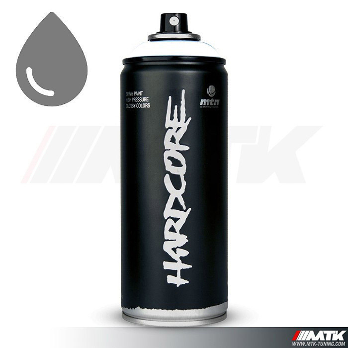 Peinture Hardcore Gris Sombre MTN 400 ml