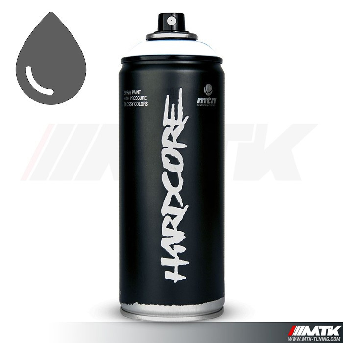 Peinture Hardcore Gris anthracite MTN 400 ml