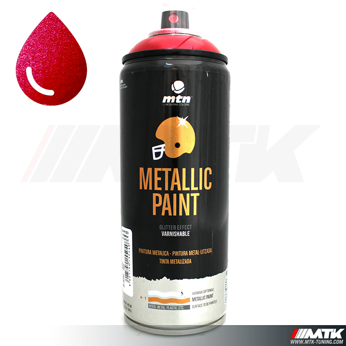 Peinture métallisée MTN PRO - Rouge Candy
