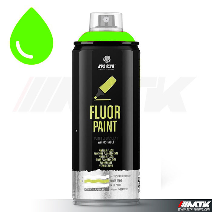 Peinture Vert Fluo - MTN PRO