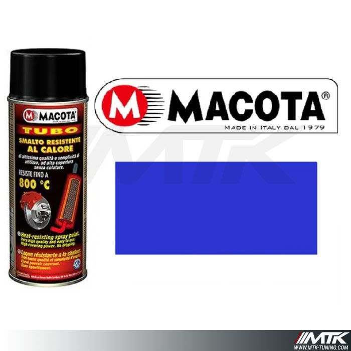 Peinture haute température Bleu Macota