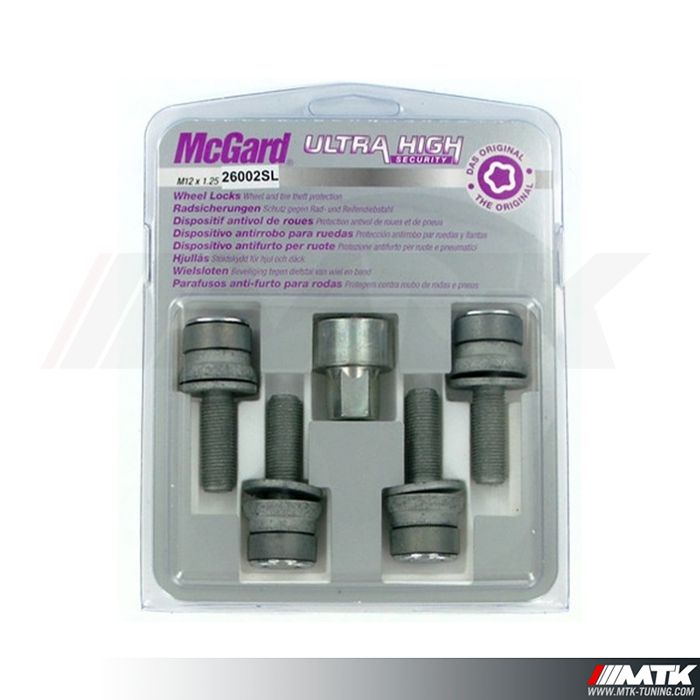 Ecrou antivol, boulon antivol - Mcgard pour VOLKSWAGEN - Golf 4 4-Motion  1.9 TDi 115cv