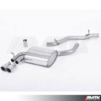 Catback Milltek Audi A3 8P 3.2 Quattro