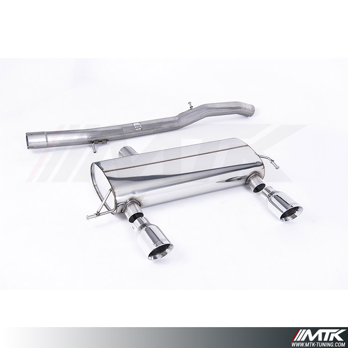 Catback Milltek Audi TT 8N Quattro 180cv - 225cv