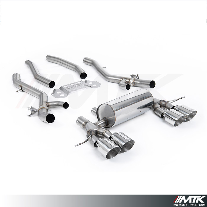 GPF-Back Milltek BMW M3 G80/G81 berline et break