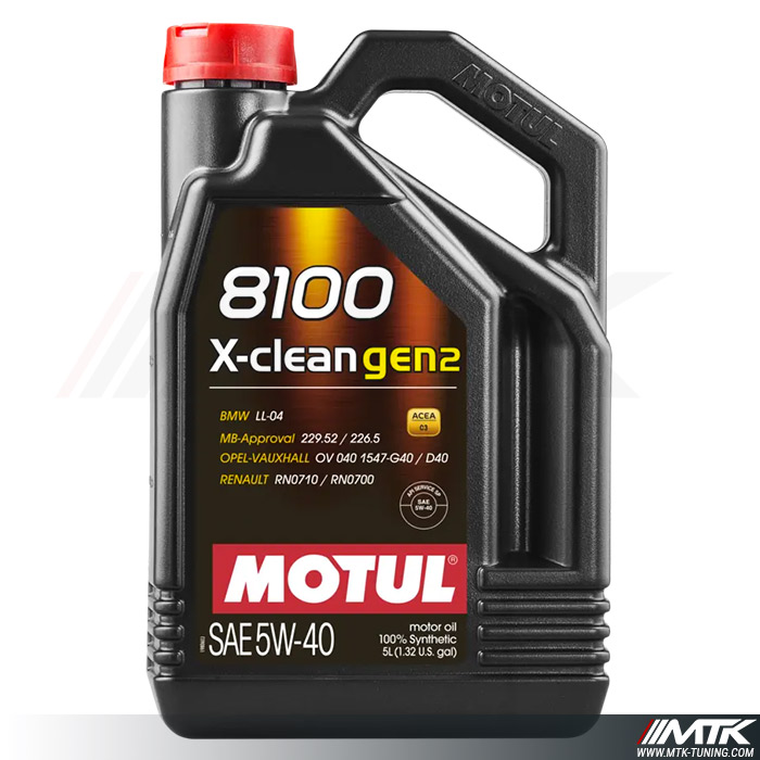 Motul  X-clean Gen2 5W40 5 litres