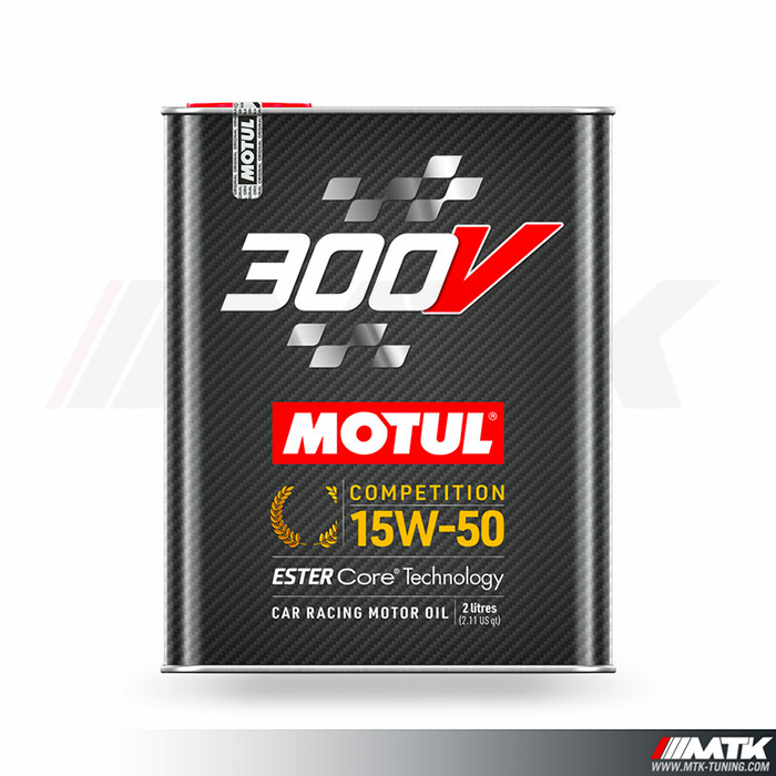 Huile Motul 300V 15w50 Compétition - 2L