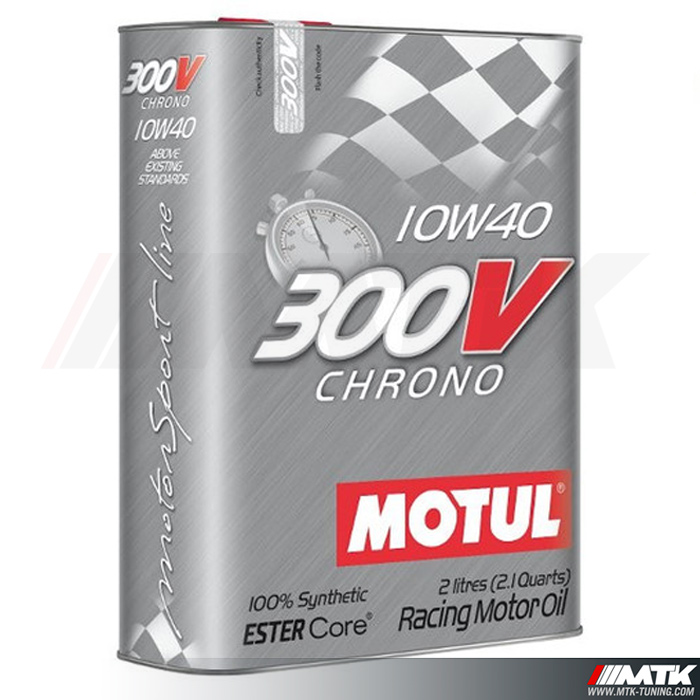 Huile Motul 300V 10w40 Chrono - 2L