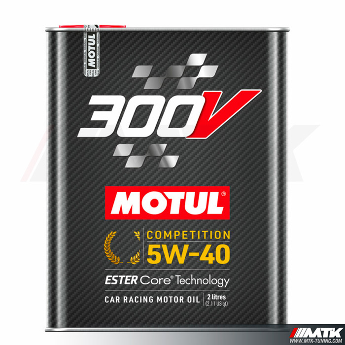 Huile Motul 300V Power 5w40 - 2L