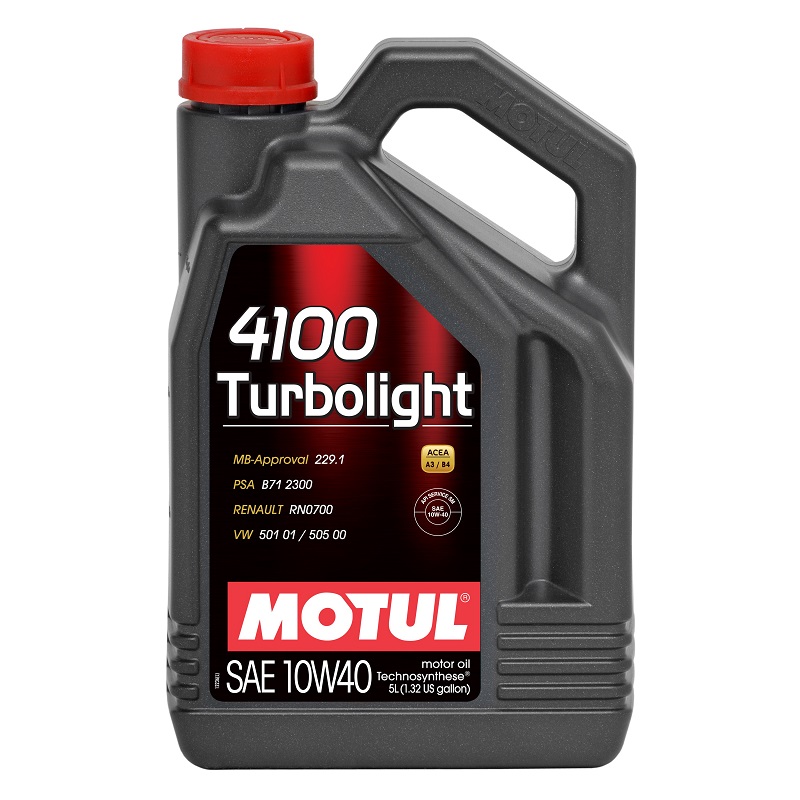 Motul 4100 Turbolight 10W40 5 litres