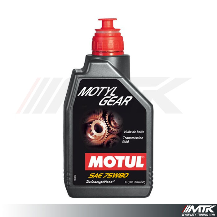 Huile boites et ponts Motul Motylgear 75W80 - 1 Litre