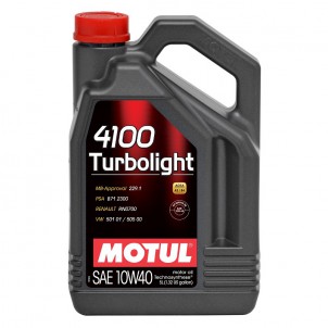Motul 4100 Turbolight 10W40 5 litres