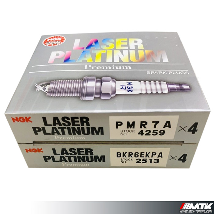 Bougies NGK Platinium BKR6EKPA + PMR7A Alfa Romeo