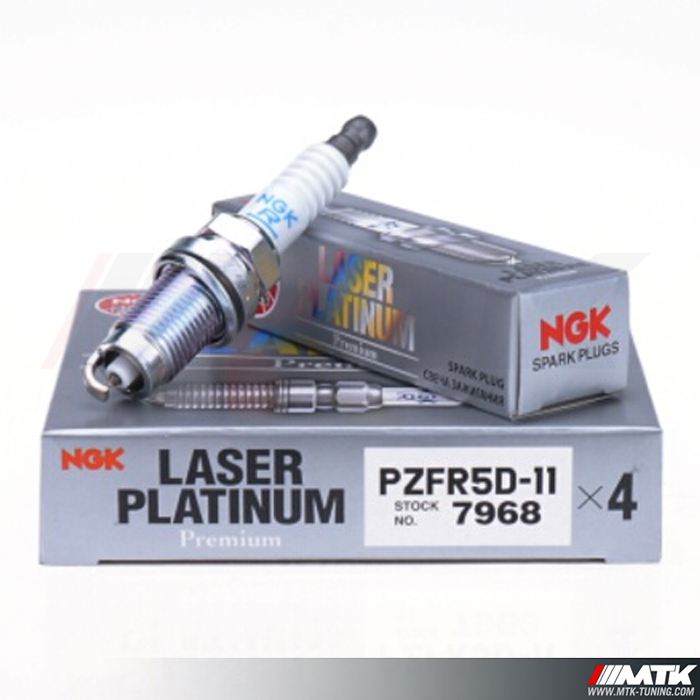 4 Bougies d'allumage haute Performance NGK LASER Platinium pour